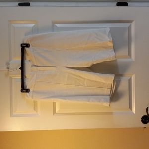 Sag Harbor Stretch White Bermuda Shorts Size 16